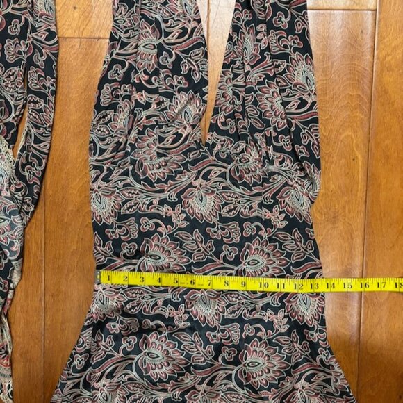 Karma Highway Womens Maxi Halter Dress Size *S Light Flowy Boho Hippie Festival - Picture 12 of 16